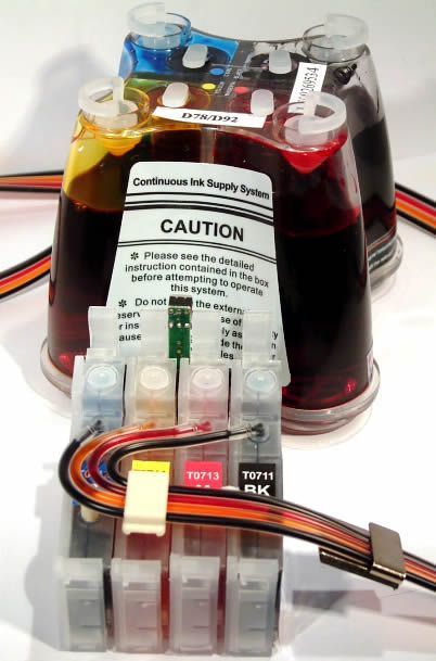 Image of IT Media CISS system EPSON 711-714 v1 D78-D92 (IT2739)