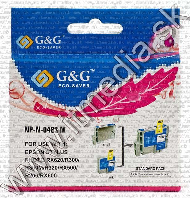 Image of Epson ink (GnG) 0T483 magenta (IT5679)