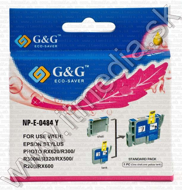 Image of Epson ink (GnG) 0T484 yellow (IT5680)