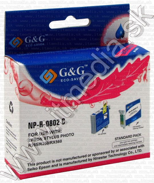 Image of Epson ink (GnG) 0T802 *cyan* (IT1957)