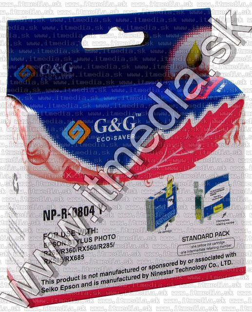 Epson ink (GnG) 0T804 *yellow* (IT1959) Image of Epson ink (GnG) 0T804 *yellow* (IT1959)