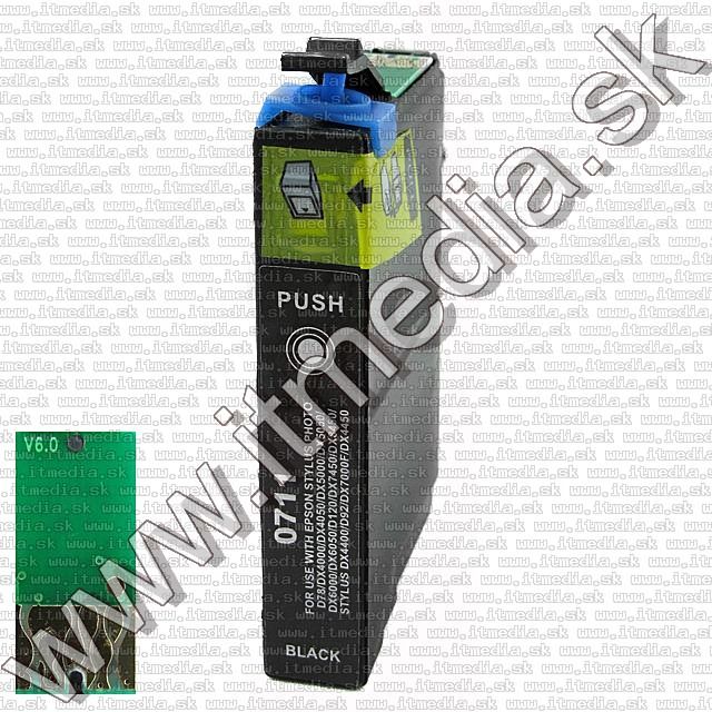 Image of Epson ink (GnG) 0T711 INFO!! **C** RedBox *black* (IT1222)