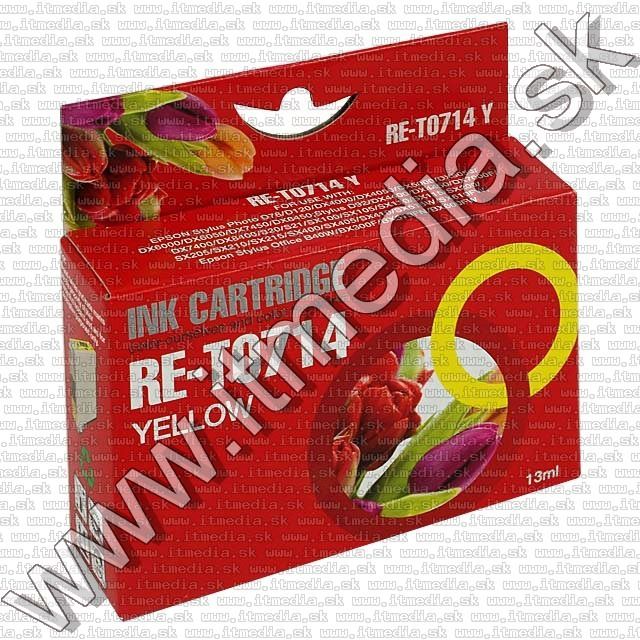 Image of Epson ink (GnG) 0T714 INFO!! **C** RedBox *yellow* (IT1225)