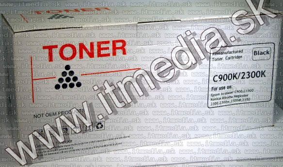 Image of EPSON toner (itmedia) C900 Black *rebuild* (IT3524)