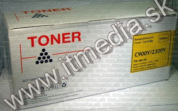 Image of EPSON toner (itmedia) C900 Yellow *rebuild* (IT3527)