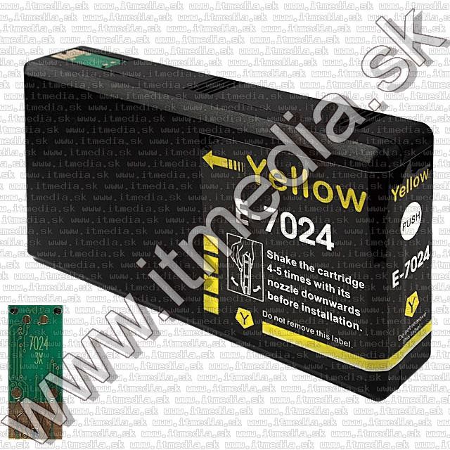 Image of Epson ink (itmedia) T7024 (XL) Yellow (25ml) (IT8976)