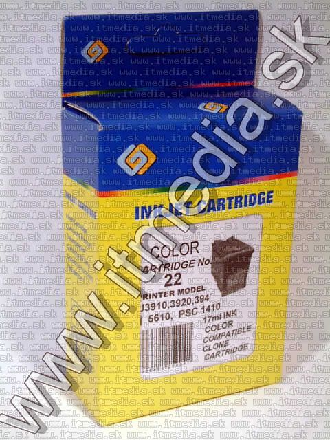 Hp ink (GnG) 22 XL *clone* (IT0596) Image of Hp ink (GnG) 22 XL *clone* (IT0596)