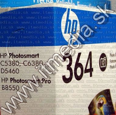 Image of HP ink (HP *Original*) 364 (CB317EE) photo black (IT3314)