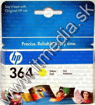 Image of HP ink (HP *Original*) 364 (CB320EE) yellow (IT3317)