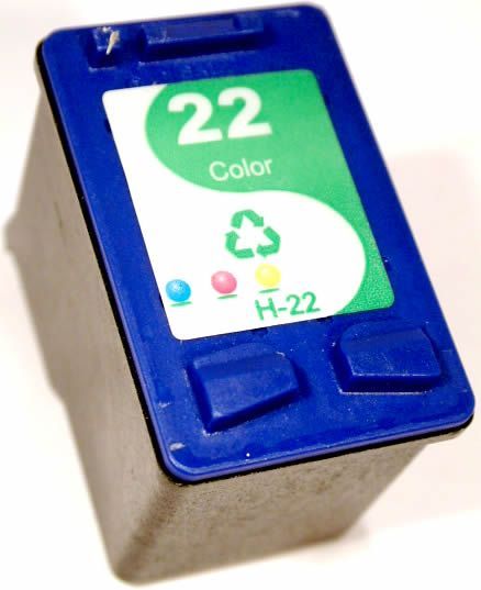 Image of Hp ink (itmedia) 22 (C9352AE) Color *renew* 12ml (IT0680)