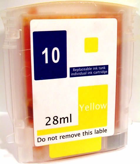 Image of HP ink (itmedia) 10 Yellow (4842A) (IT2849)