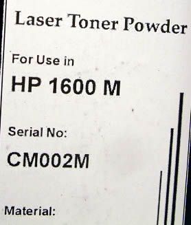 Image of IT Media HP 1600 refill powder Magenta 200g CM-002M (IT2889)