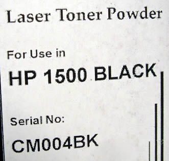 Image of IT Media HP 1500 refill powder Black 55g (IT2891)