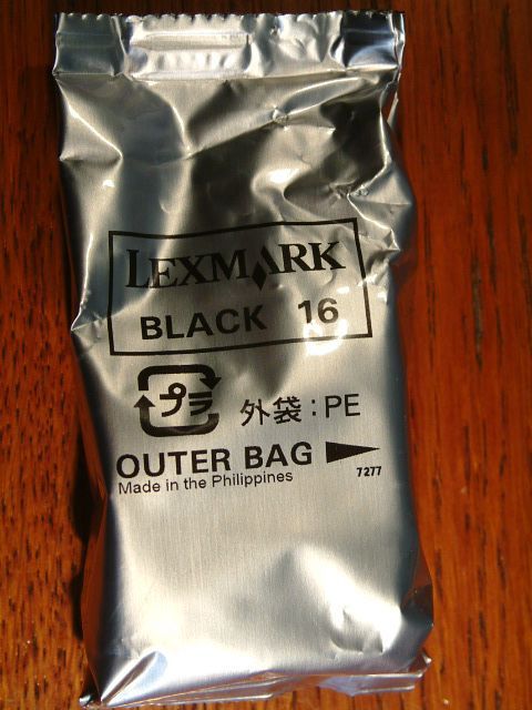 Image of Lexmark 16 *ORIGINAL* ink 10N0016E black (IT1314)