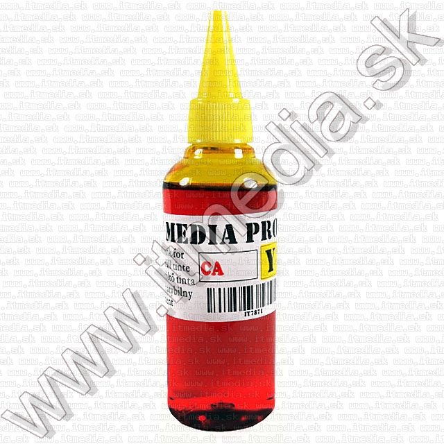 Image of Canon refill ink (itmedia) **Yellow** 100ml PREMIUM DYE (ZH) (IT7871)