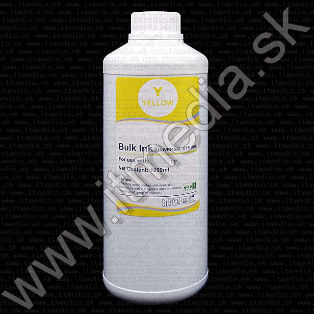 Image of HP refill (itmedia) MEGA **YELLOW** 1000 ml (IT7610)