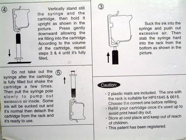 Image of HP Non-Damaging Refill kit (itmedia) (for HP 15, HP 45) (IT2756)
