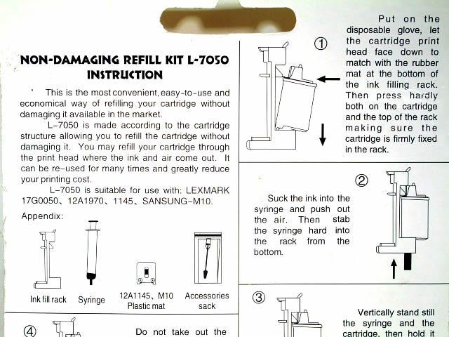 Image of Lexmark Non-Damaging Refill kit (itmedia) (For 50, 70) (IT2931)