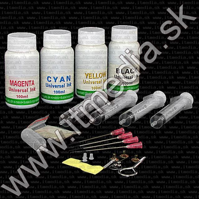 Image of Universal *BULK* ink (itmedia) 400 ml refill kit (IT7133)