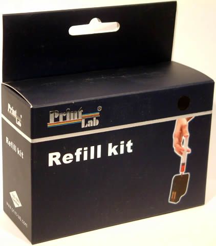 Image of Universal ink (PrintLab) Refill Set 3x30 ml **BLACK** (IT2950)