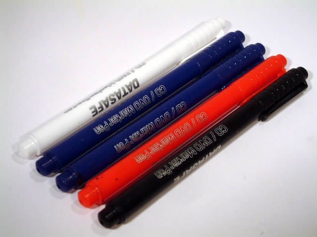 Image of Datasafe CD Marker Pen 4-set + free eraser (IT3196)
