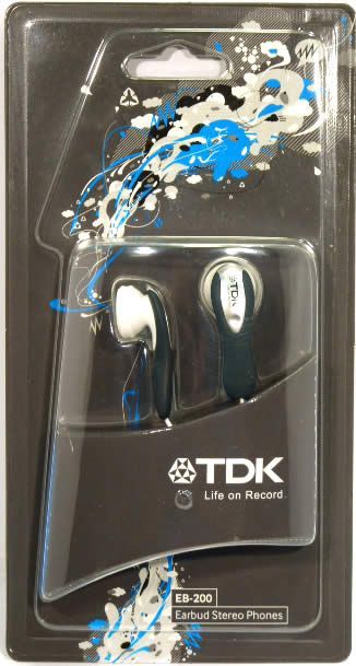 Image of TDK Earphone EB200 (IT3742)