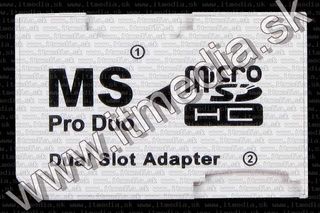 Image of Dual microSD to MS Pro Duo adapter BULK (IT5628)
