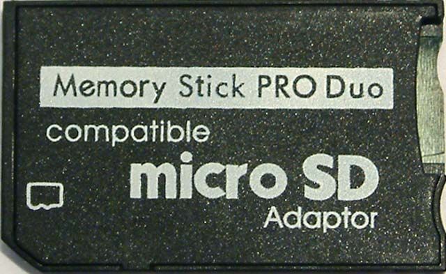 Image of MicroSD to MS PRO DUO ***ADAPTER*** (IT4299)