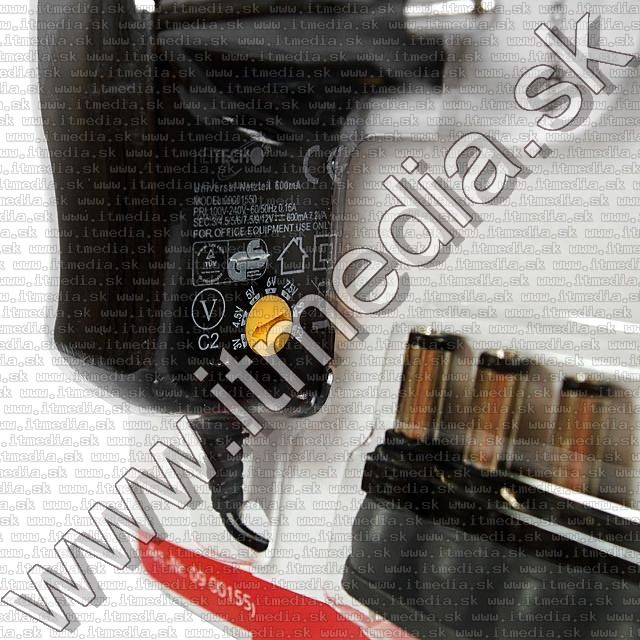 Image of Heitech Universal DC adaptor 600mA (IT8298)