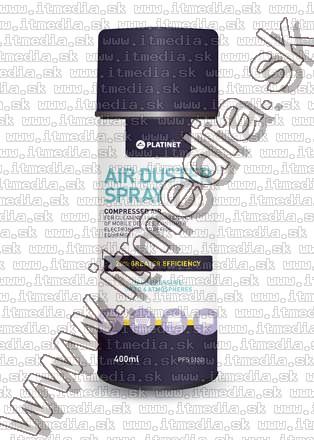 Image of Platinet Compressed Air Duster 400 ml *FS5130* (IT0709)