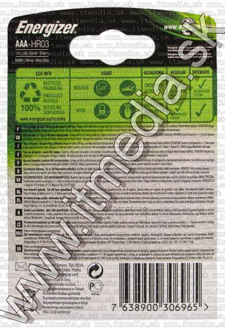 Image of Energizer akku R03 4x 700 mAh AAA *Universal* (IT5794)