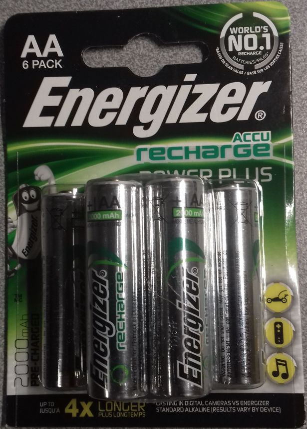 Image of Energizer akku R06 6x2000 mAh AA *Power Plus* Pre-Charged (IT13967)