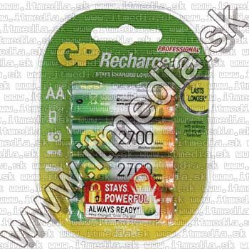 Image of GP akku R06 4x 2700 mAh AA (IT6978)