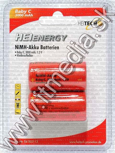Image of HeiEnergy akku R14 ****2x**** 3000 mAh Baby (C) (IT2176)