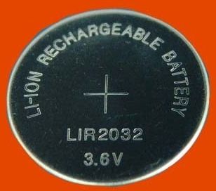 Image of LIR2032 Újratölthető Lítium Akkumulátor 3.6V 40mAh INFO! (IT12765)