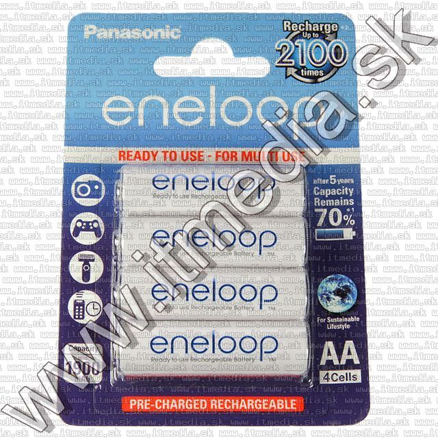 Image of Panasonic Eneloop akku HR06 4x1900 mAh AA *BLISTER* *Ready2Use* (IT9922)