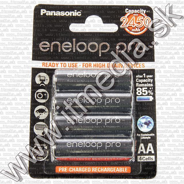 Image of Panasonic Eneloop PRO akku HR06 4x2500 mAh AA *BLISTER* *Ready2Use* (IT9926)