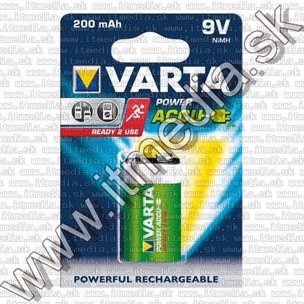 Image of Varta akku 9v (8.4v) 200mAh NiMh *Ready To Use* (IT10105)