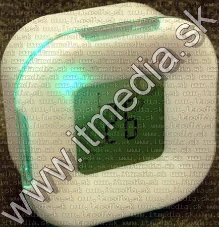 Image of Turnable Alarm Clock with Temperature (IT3323)