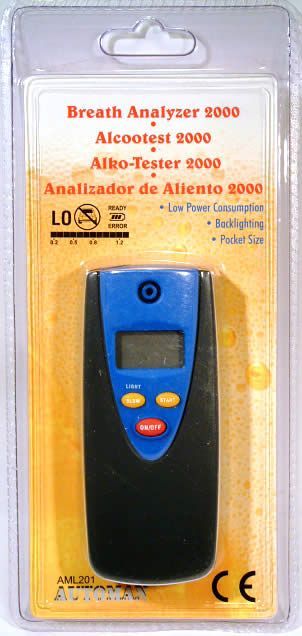 Image of Automan Alcohol Tester with LCD Display (IT3311)