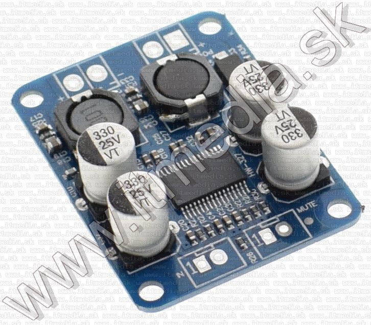 Image of Digitális erősítő panel 60w MONO 24V (bulk) TPA3118 (IT13813)