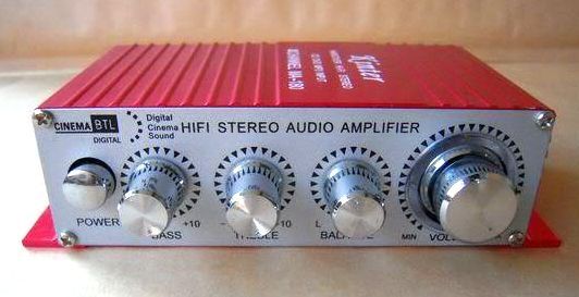 Image of 2 channel mini Car Amplifier 2x10w (12v) (IT10330)