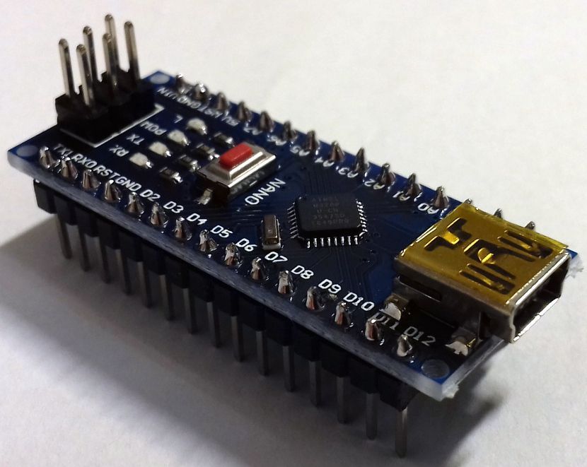 Image of Arduino Nano V4 Board (Compatible) + CH340 ATmega328P MLF32 (IT13924)