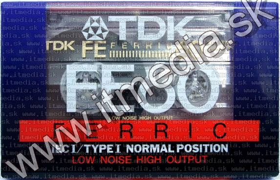 Image of TDK Audio Cassette FE-60 (IT5511)