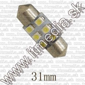 Image of LED izzó Szofita 31mm 6x3528 SMD *Hideg Fehér* (IT9800)