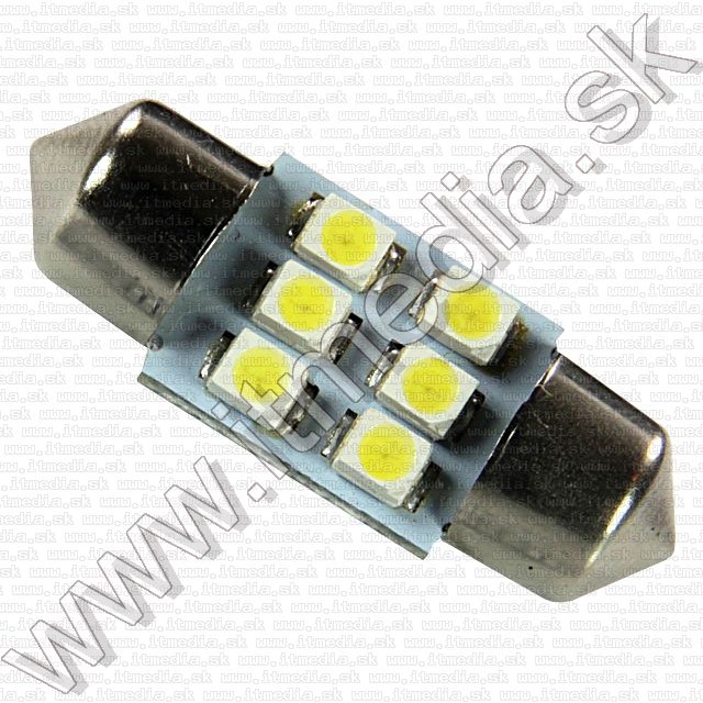 Image of LED izzó Szofita 31mm 6x3528 SMD *Hideg Fehér* (IT9800)