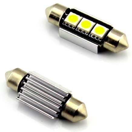 Image of LED izzó Szofita 39mm 3x5050 SMD *Hideg Fehér* Canbus hibamentes (IT10233)