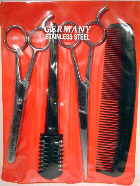 Image of Noname Barber Set, 4-part, Germany Stainless (IT2424)