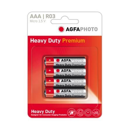 Image of Agfaphoto battery Zinc R03 4-blister (AAA) (IT6957)