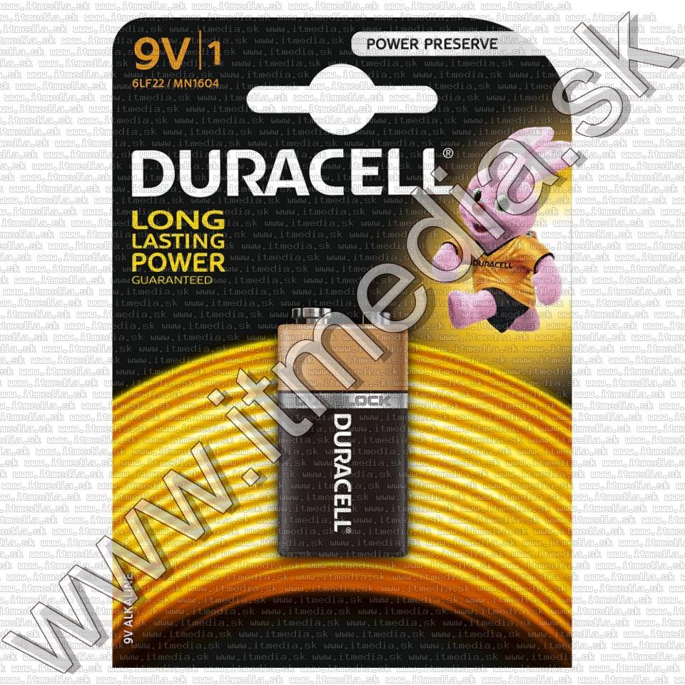 Image of Duracell Alkaline Battery 9V *Basic* Blister (IT14777)